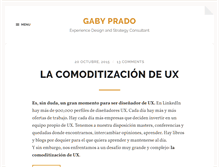 Tablet Screenshot of gabyprado.com